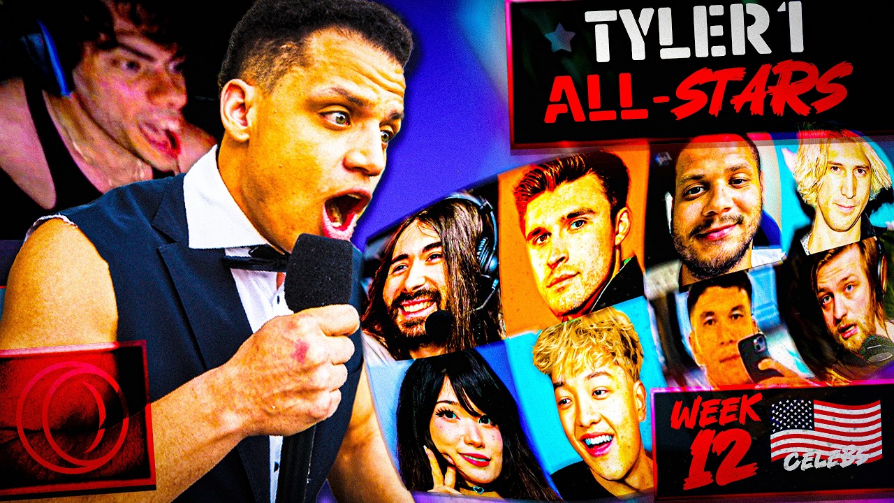 THE BIGGEST STREAMERS VS TYLER1 ALL-STARS
