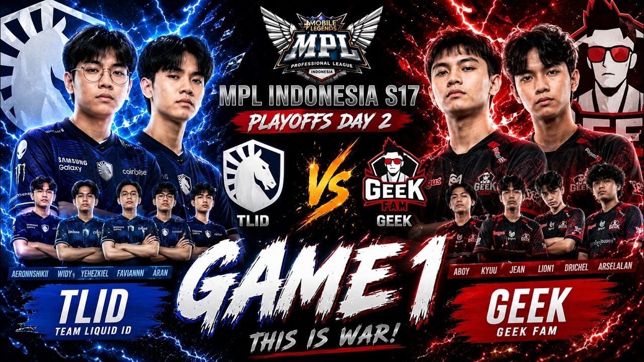 ЁЯФе TLID vs GEEK FAM GAME 2 HIGHLIGHTS | MPL ID S17 PLAYOFFS DAY 2 | GEEK LEADS 1-0 ЁЯФе