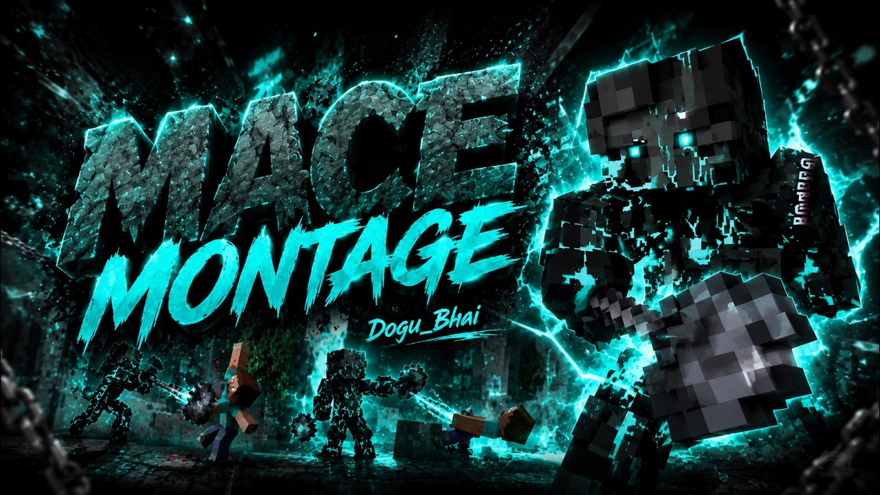 My Mace Montage ⚡ | Dogu_Bhai #minecraft #mace #montage #pvp #gaming