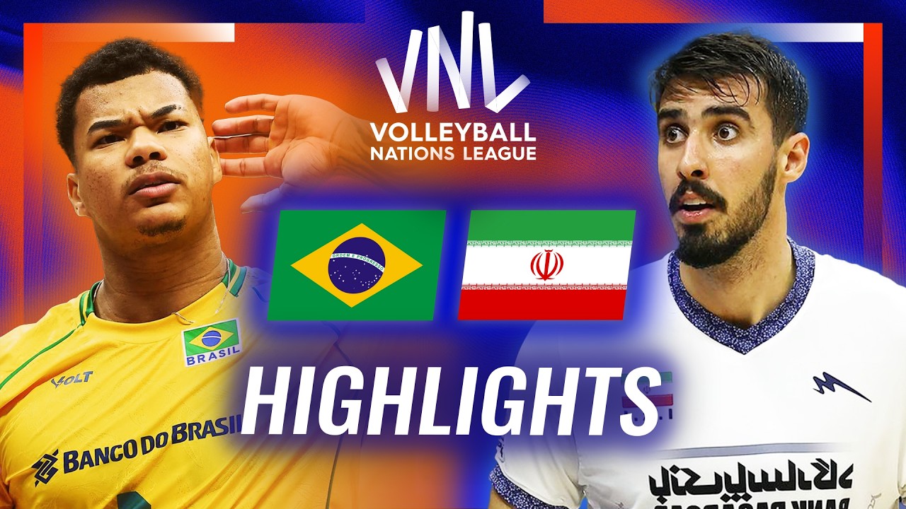 Brazil ๐ง๐ท vs. Iran ๐ฎ๐ท - Highlights | Week 1 | Men's VNL 2026