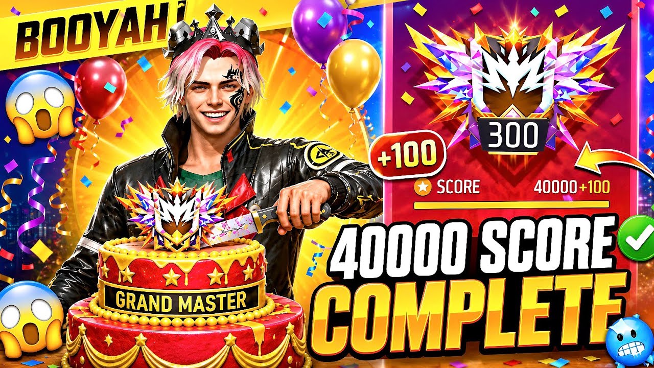 40000 SCORE Complete ✅ | Solo Br Rank Push Tips and Tricks | Best Character Combination | Season 51