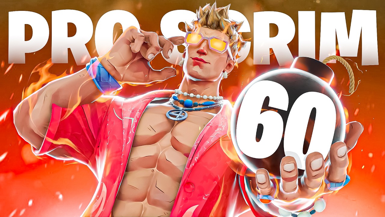 i dropped a 60 KILL NUKE in a PRO SCRIM on HUMAN TORCH...