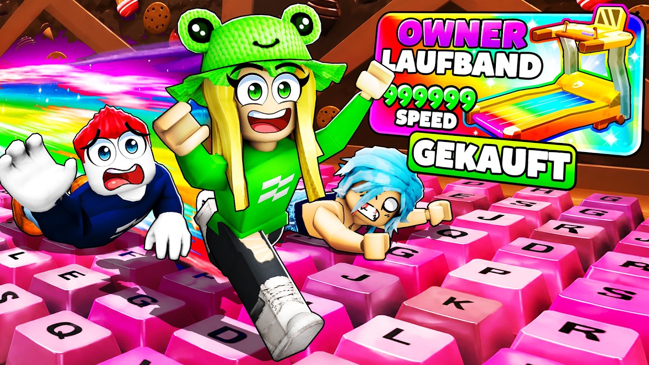 SIE PRANKT MICH MIT OWNER LAUFBAND in KEYBOARD ESCAPE!