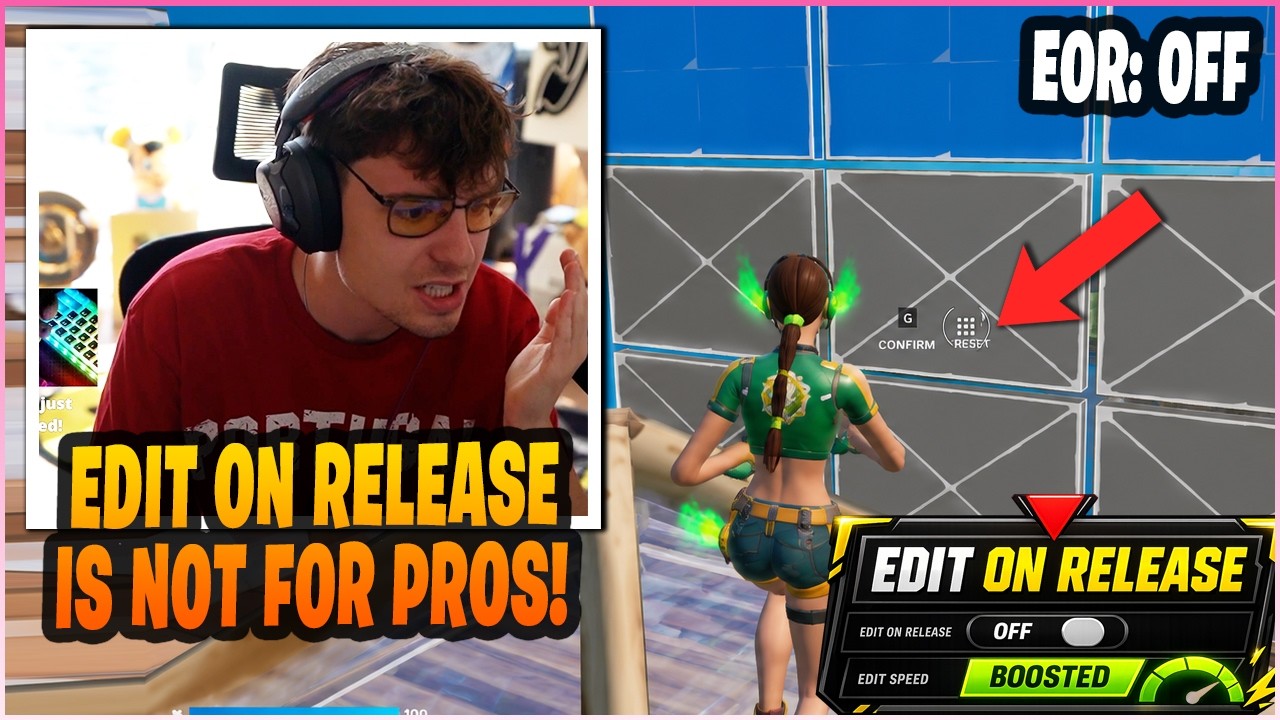 CLIX Explains WHY HE TURNED OFF EDIT ON RELEASE & Shows OFF His NEW EDIT STYLE In First RANKED GAME!