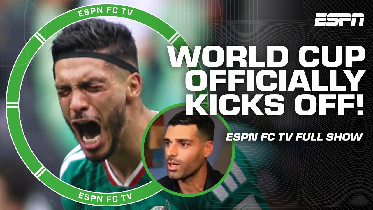 The World Cup is UNDERWAY 👏 Mexico PREVAIL, Iran visa 'tensions' & USMNT predictions | ESPN FC