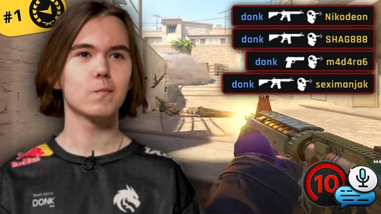 donk Reaches 4900 ELO and Dominates FACEIT | #1 FACEIT