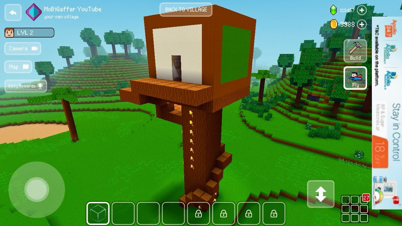 Block Craft 3D: Crafting Gameplay #5056 | Tree π³ House π