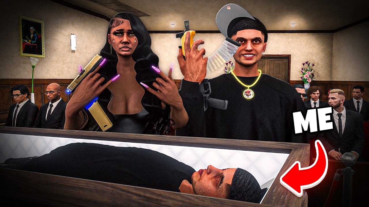 I Faked my DEATH to CRASH OUT with my GIRLFRIEND in GTA 5 RP..