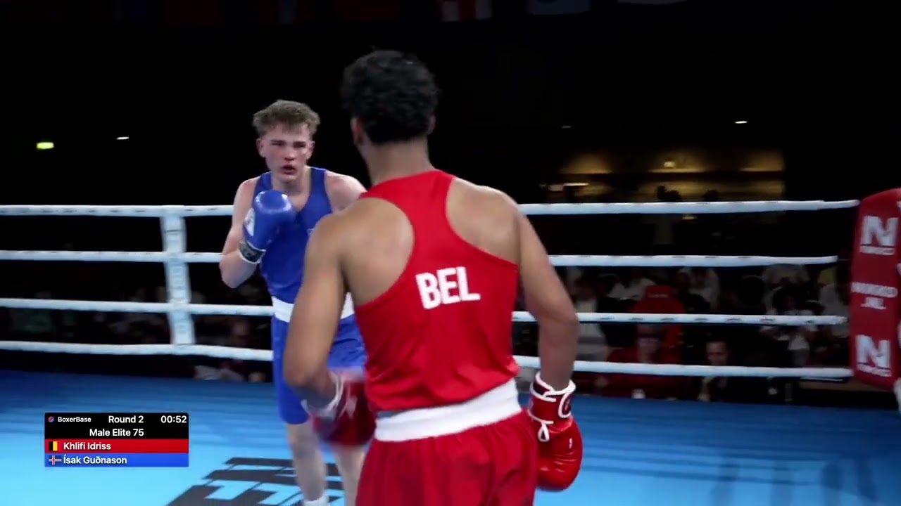 Idriss Khlifi (BEL) vs. Ísak Guðnason (ISL) Eindhoven Box Cup 2026 SF's (75kg)