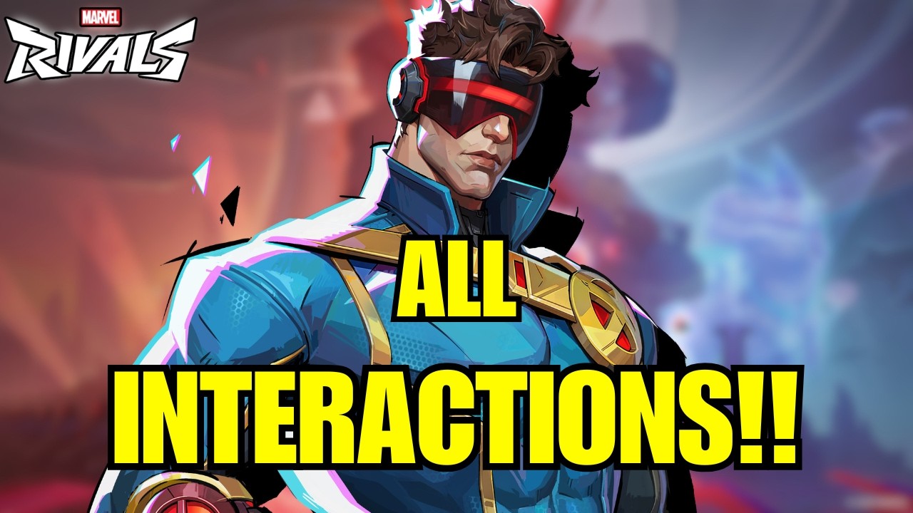 ALL CYCLOPS VOICE LINES! Marvel Rivals Season 8.5
