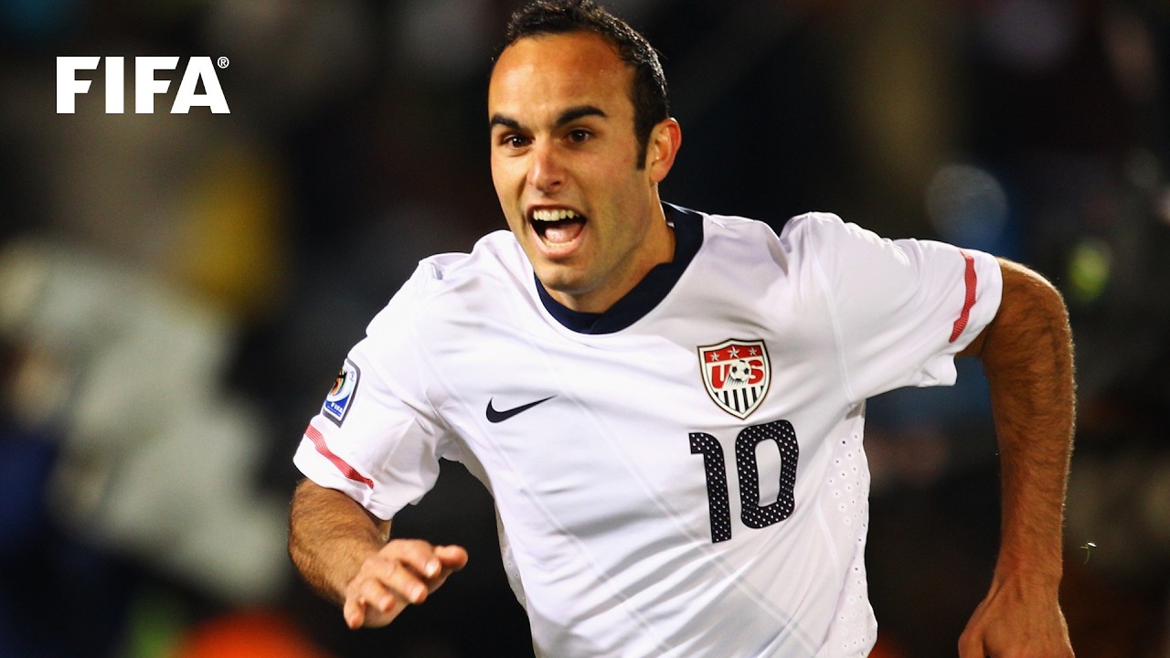 ALL-TIME GOALS: USA At The World Cup background