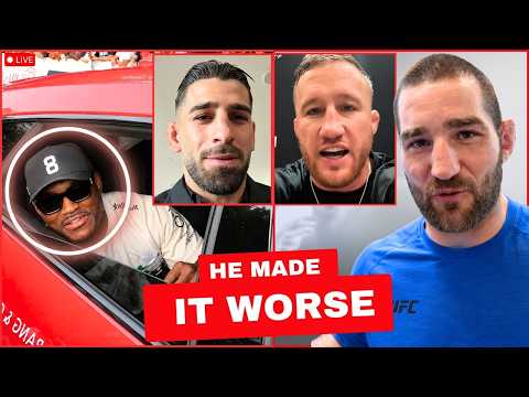 MMA WORLD Says RIP Justin Gaethje After Topuria's HEATED VIDEO CALL! Sean RESPONDS! Usman vs DDP!