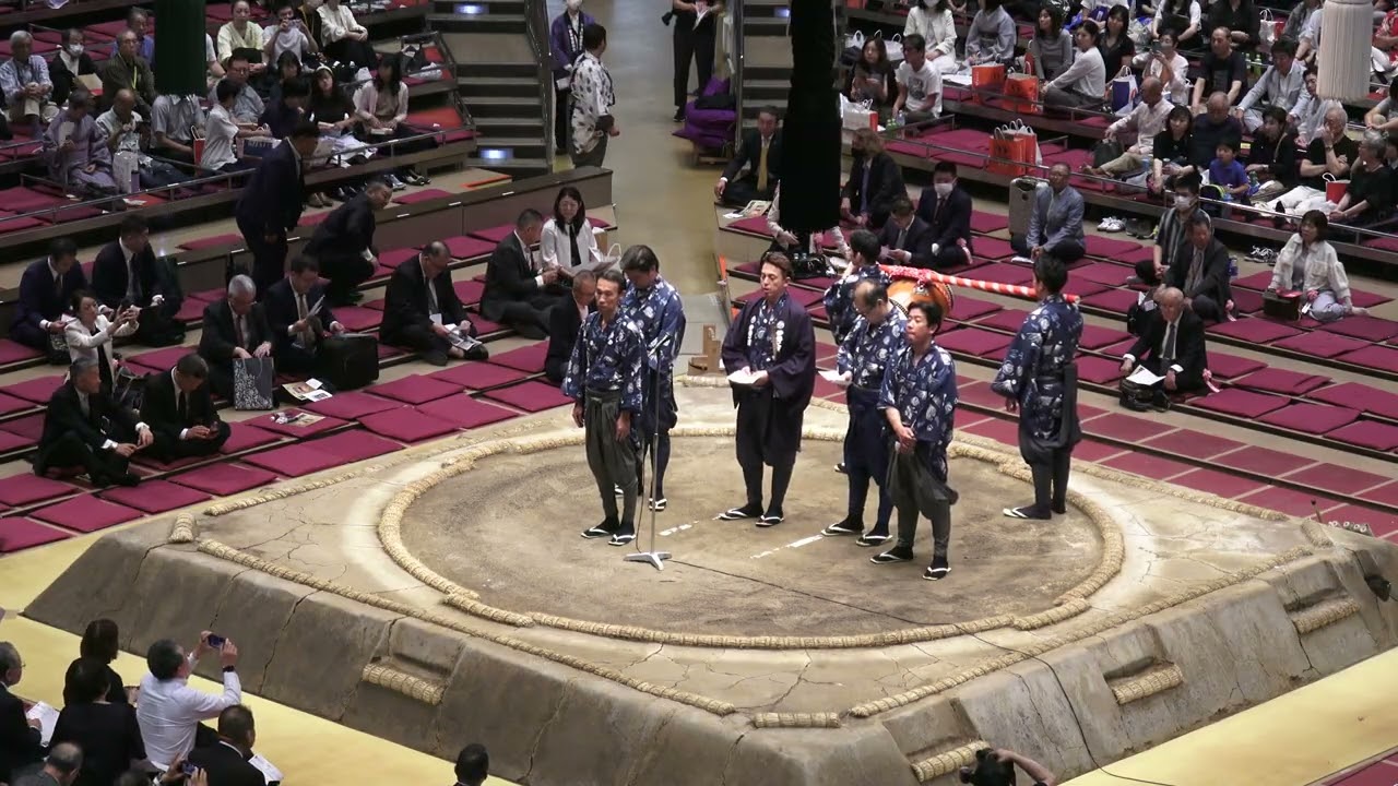4K 宝富士断髪式 ふれ太鼓 伊勢ヶ濱一門呼出し連【宝富士引退桐山襲名披露大相撲】 【TAKARAFUJI retirement ceremony】2026/05/31 2026-06-11 07:04