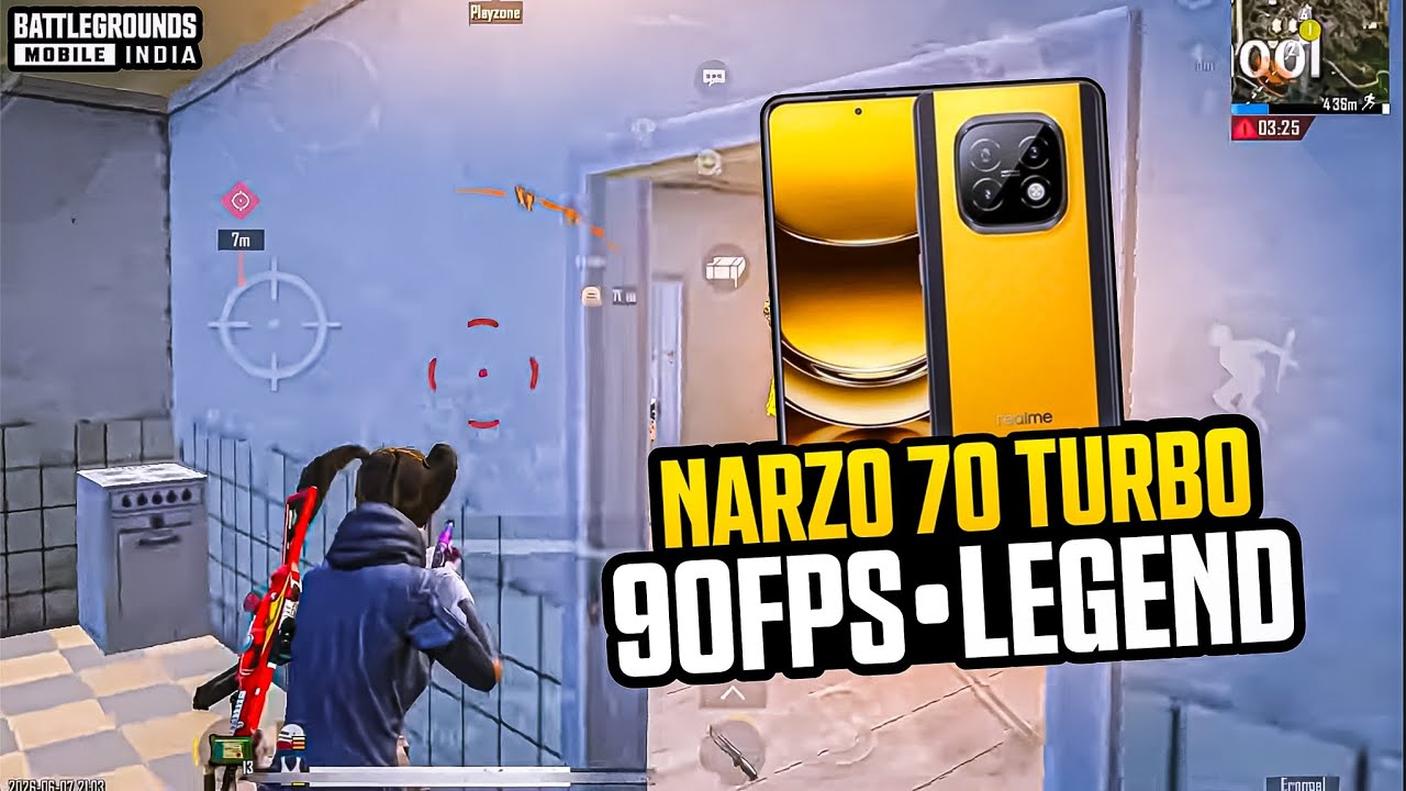 REALME NARZO 70 TURBO 3 MONTHS GAMING REVIEW🔥•90 FPS GAMING🚀•BGMI/PUBG TEST 2026💀•UNDER 15K GAMING