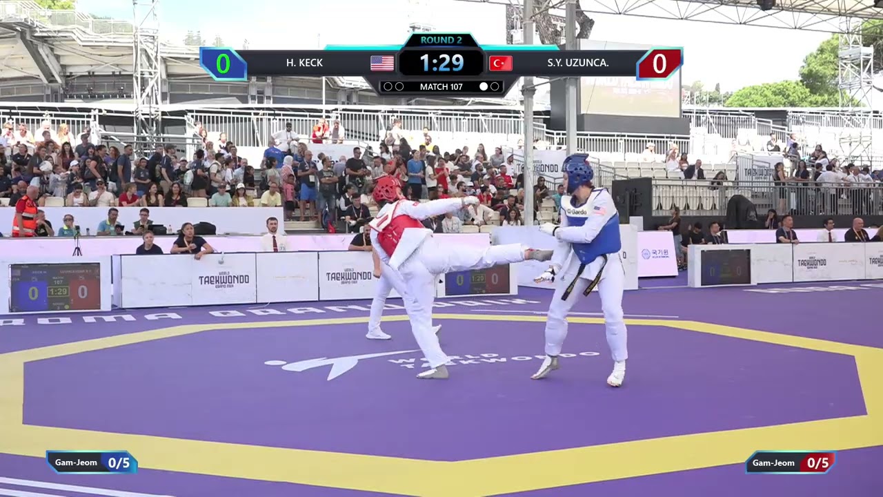 107 Round of 32 Women +67kg USA H KECK TUR S Y UZUNCA PGM