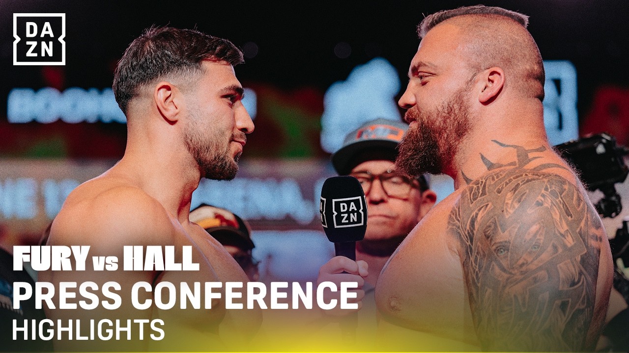 Tommy Fury vs. Eddie Hall | Press Conference Highlights