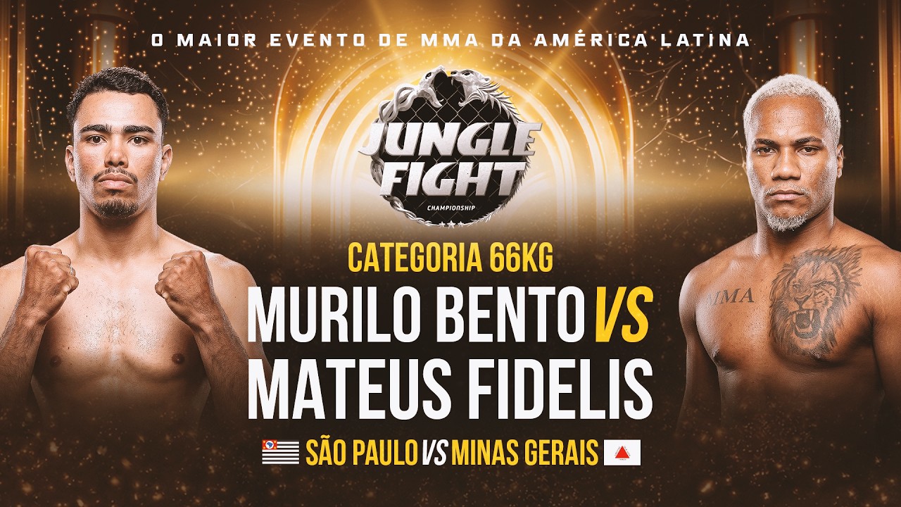 JUNGLE FIGHT 150 l MURILO BENTO X MATEUS FIDELIS