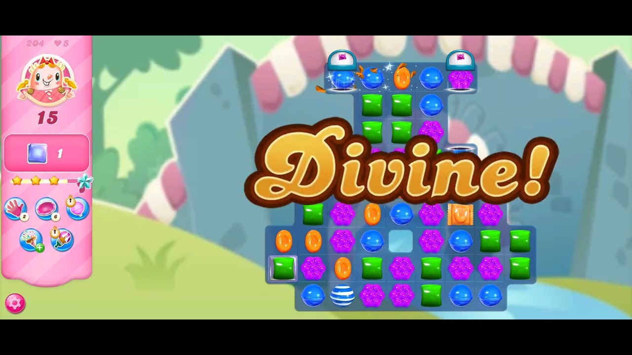 Candy Crush Saga Levels 201 to 207