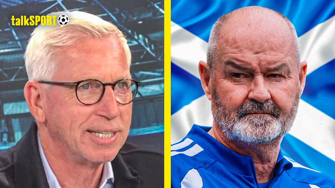 Alan Pardew PRAISES Scotland Fans and DEBATES Steve Clarke's PROFESSIONALISM ahead of the World Cup! background