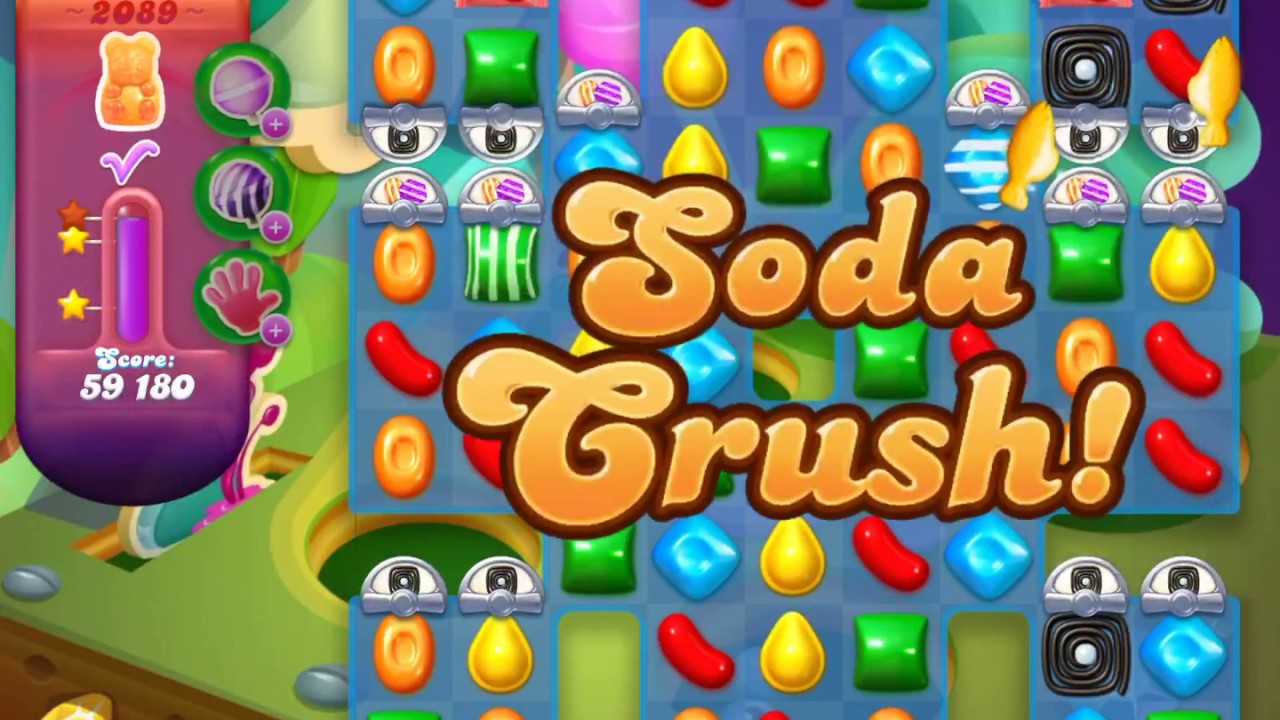 Let's Play - Candy Crush Soda Saga (Level 2087 - 2092) background