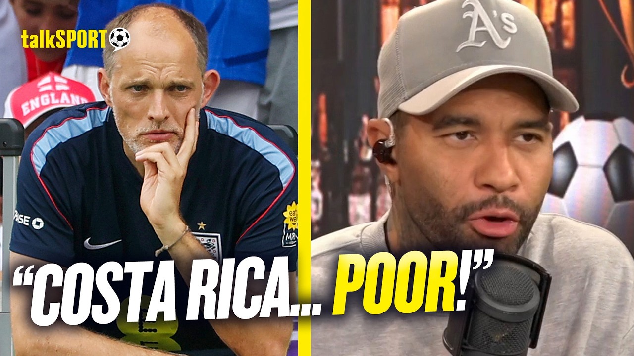 Jason Cundy & Jermaine Pennant Give Their HONEST Reactions to England 3-0 Costa Rica background
