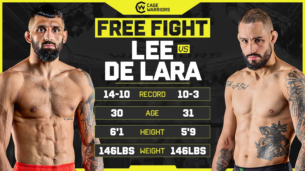 JIU JITSU ON POINT ✅ | Aiden Lee vs. Inglesson de Lara | CW 208 London Free Fight background