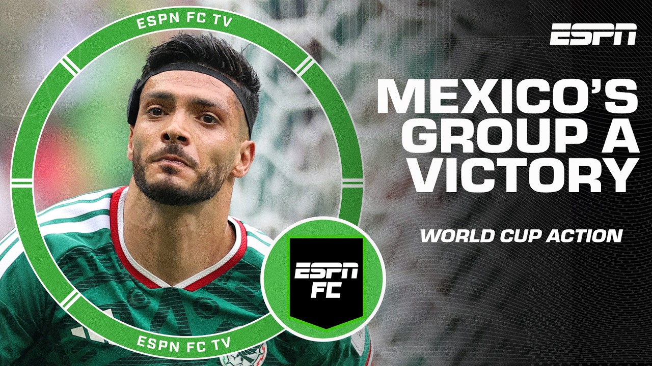 Mexico win World Cup opener over South Africa in Group A! ⚽ | ESPN FC