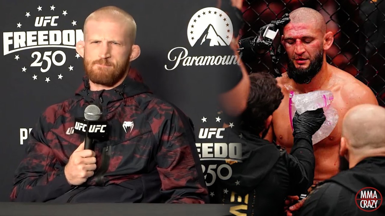 Bo Nickal reacts to Khamzat Chimaev's loss to Sean Strickland, would "ABSOLUTELY" fight him next