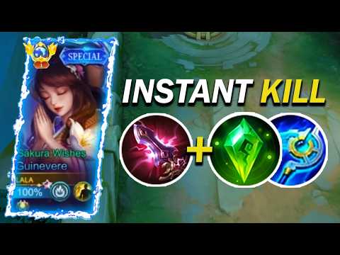 22 KILLS! TOP GLOBAL GUINEVERE NEW BEST BUILD 2026! (INSTANT KILL!) - Mobile Legends | MLBB