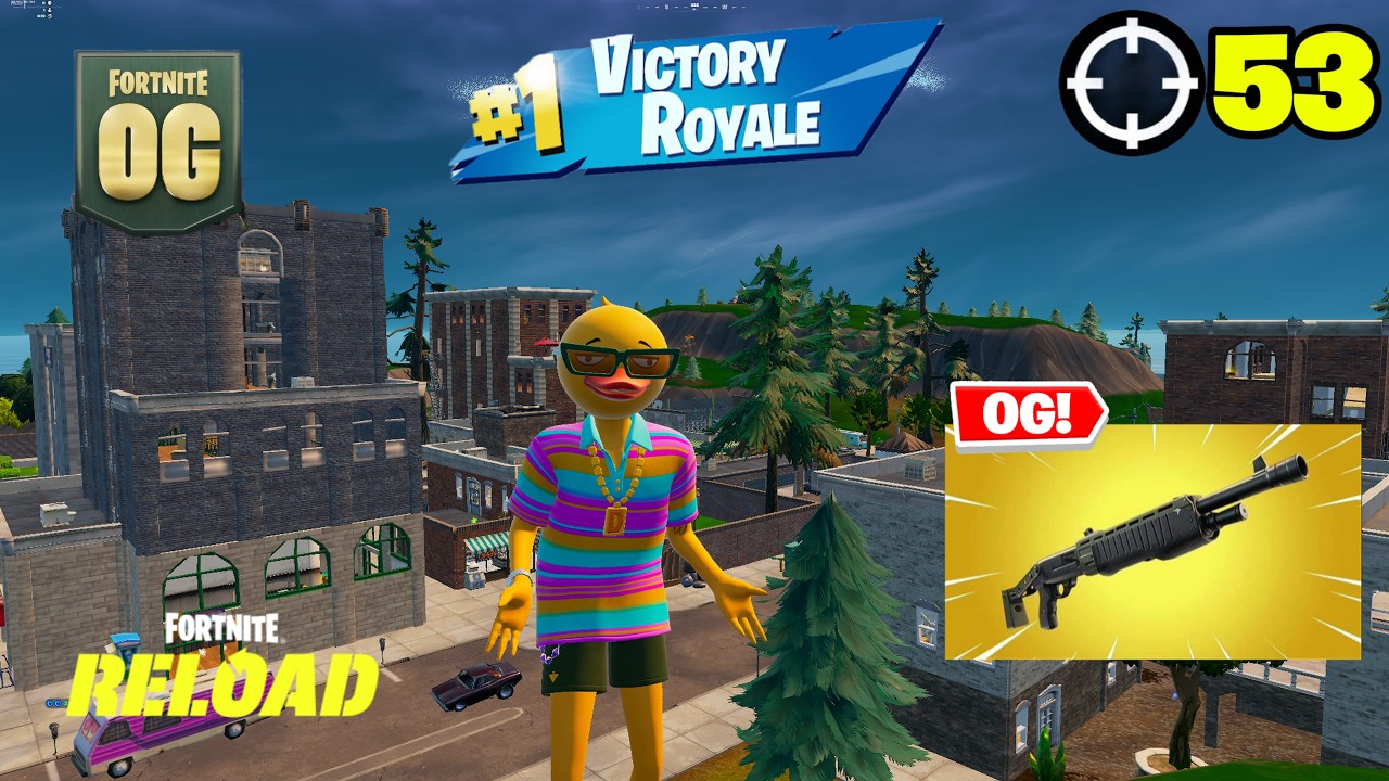 53 Elimination Solo "RELOAD” Gameplay Wins (Fortnite Chapter 7 PS5 Controller) background