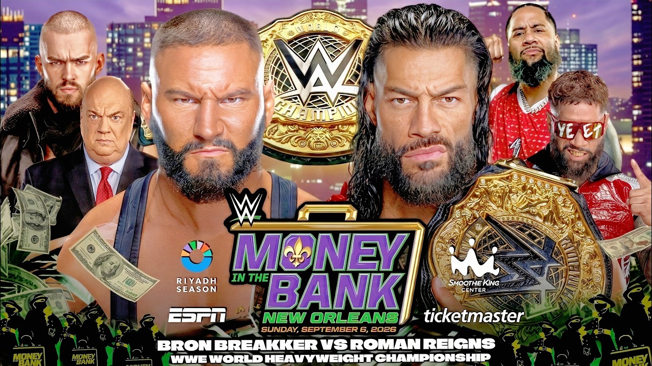 WWE Money In The Bank 2026 Match Card Predictions & HUGE Briefcase Chaos ЁЯФе