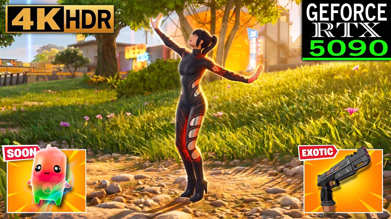 Fortnite Zero Build Gameplay | 4K Max Graphics (Chapter 7 Season 3)