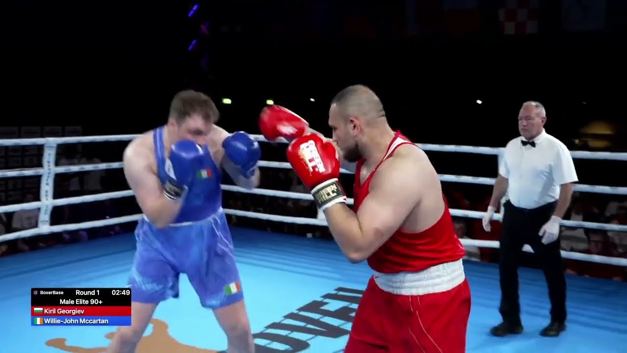 Kiril Georgiev (BUL) vs. Willie John McCartan (IRL) Eindhoven Box Cup 2026 SF's (90+kg)