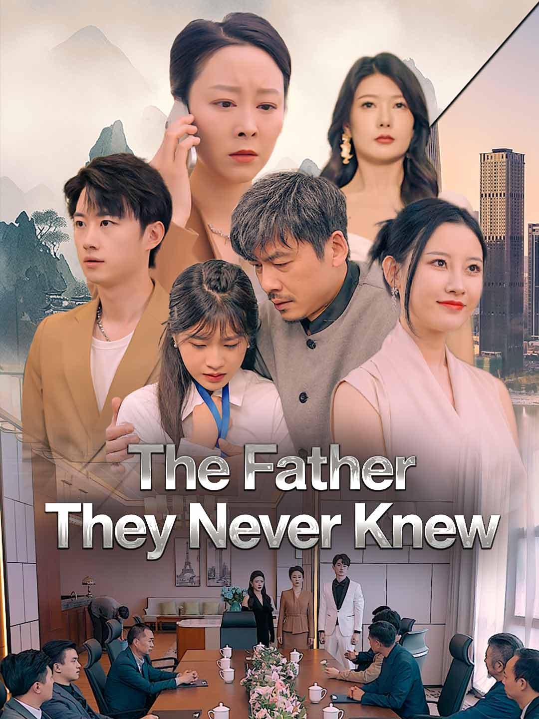 The Father They Never Knew poster - similar to Hell's Kitchen: Apocalypse Edition