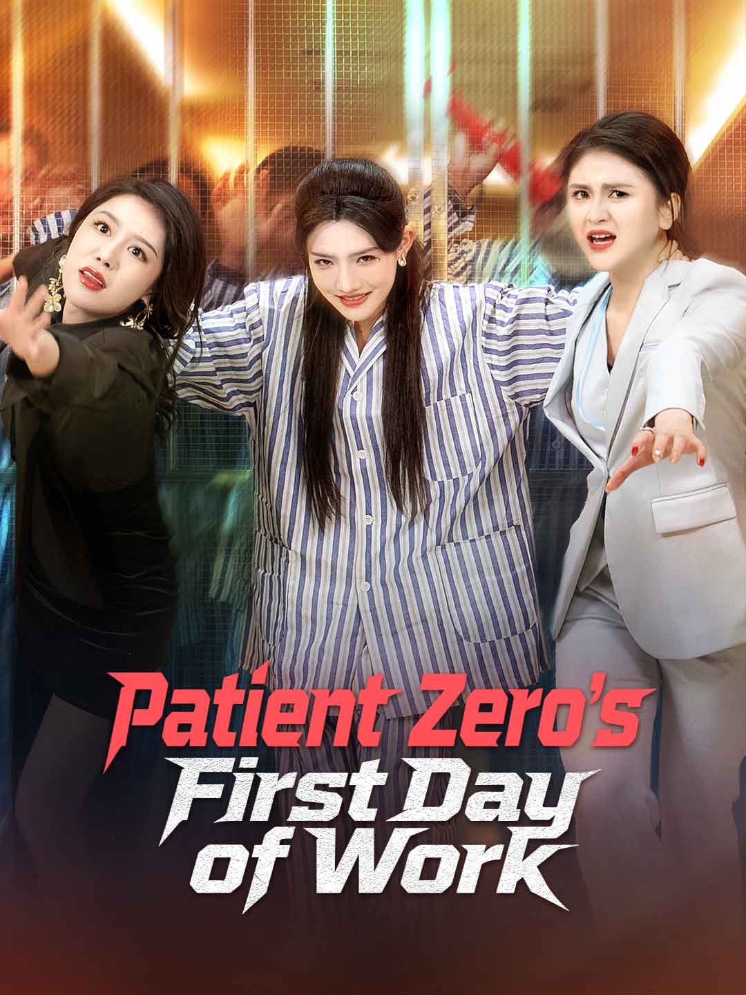 Patient Zero's First Day of Work poster - similar to Hell's Kitchen: Apocalypse Edition