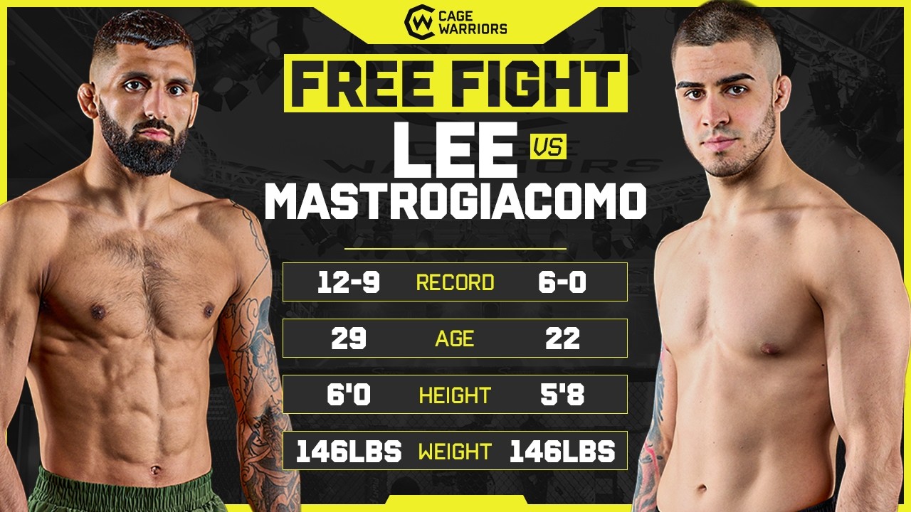 SILENCING ITALY 🤫🇮🇹 | Aiden Lee vs. Giuseppe Mastrogiacomo | CW 208 London Free Fight
