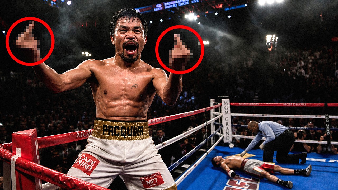 Manny Pacquiao Went Crazy… The Strangest Finish from the “Filipino Monster”!