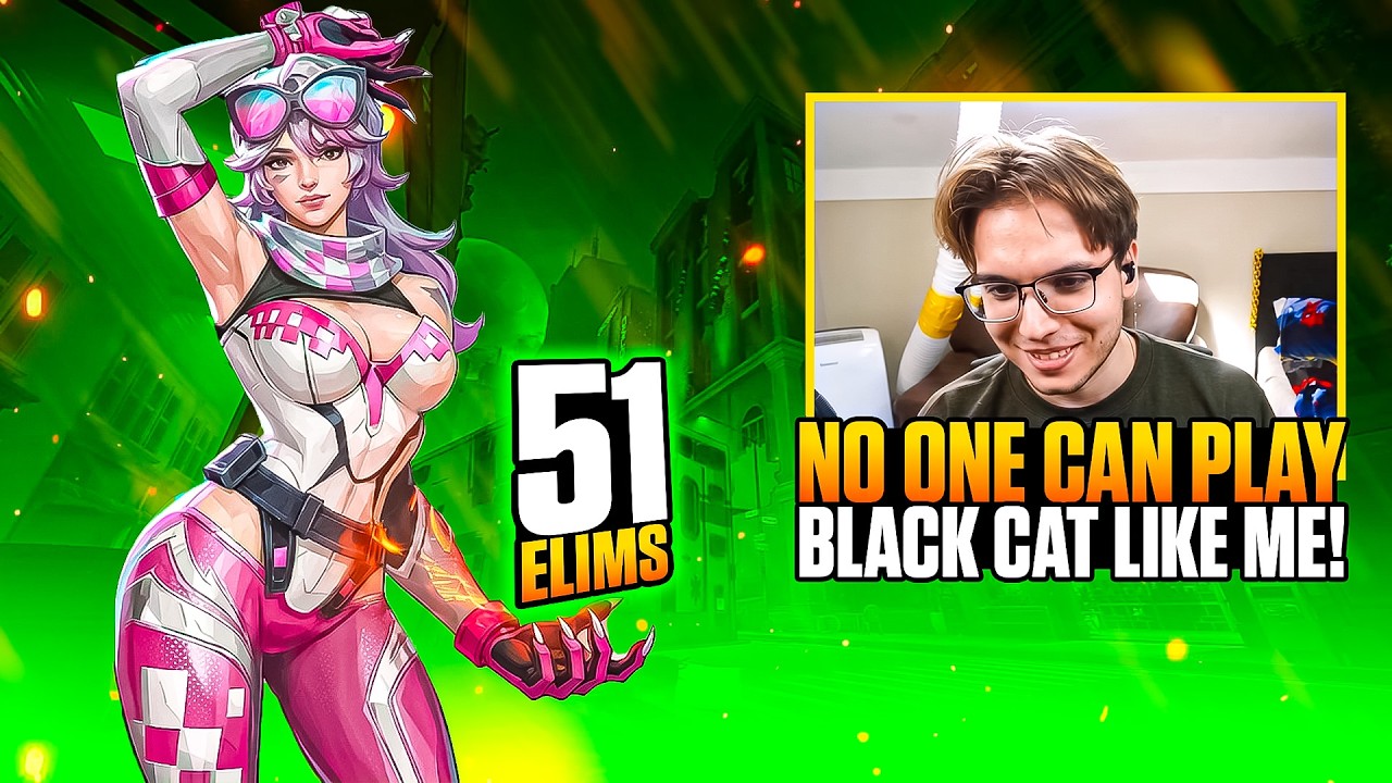 Necros Dropped 51 ELIMS To Show What PEAK Black Cat Looks Like! 🤯