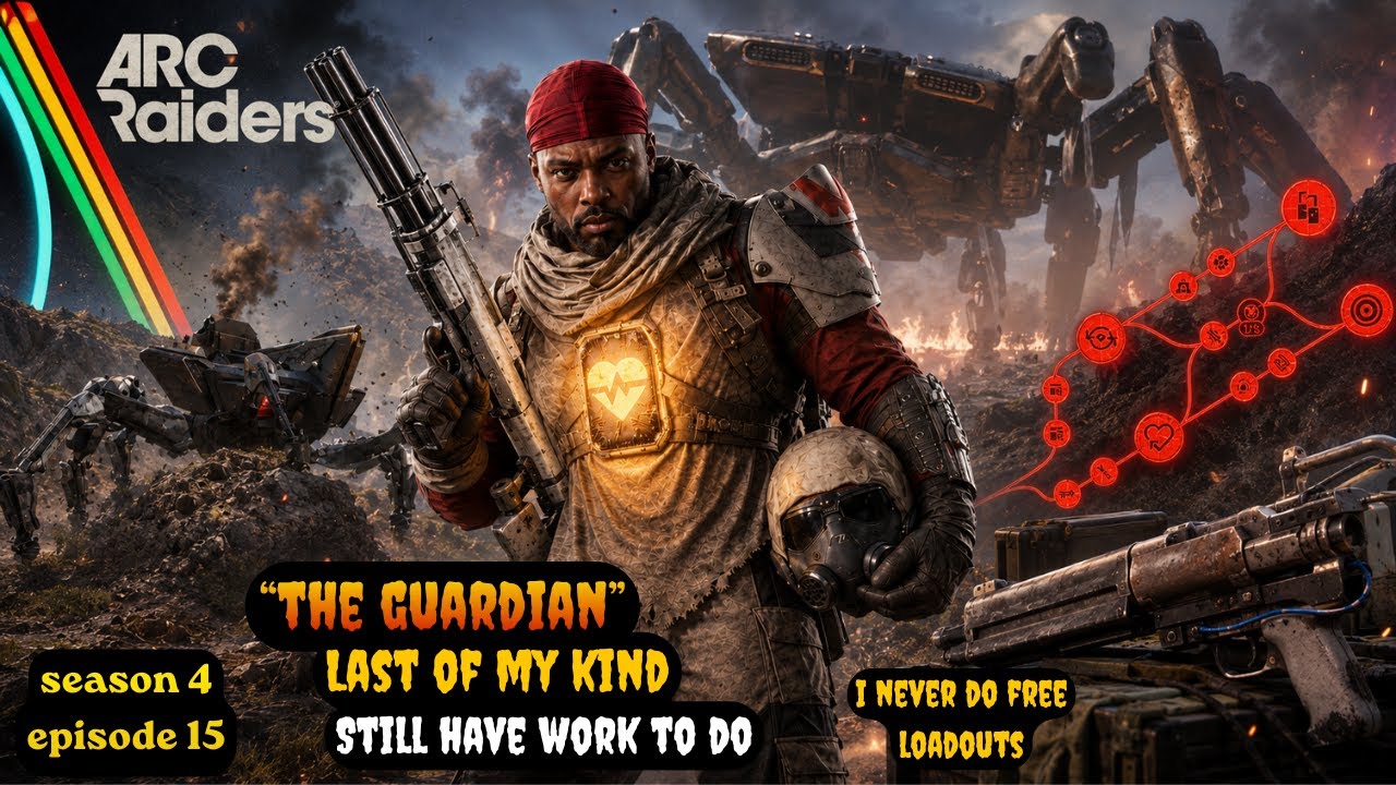 Arc Raiders "The Guardian" Red skill tree, big game hunting, missions, quests and more