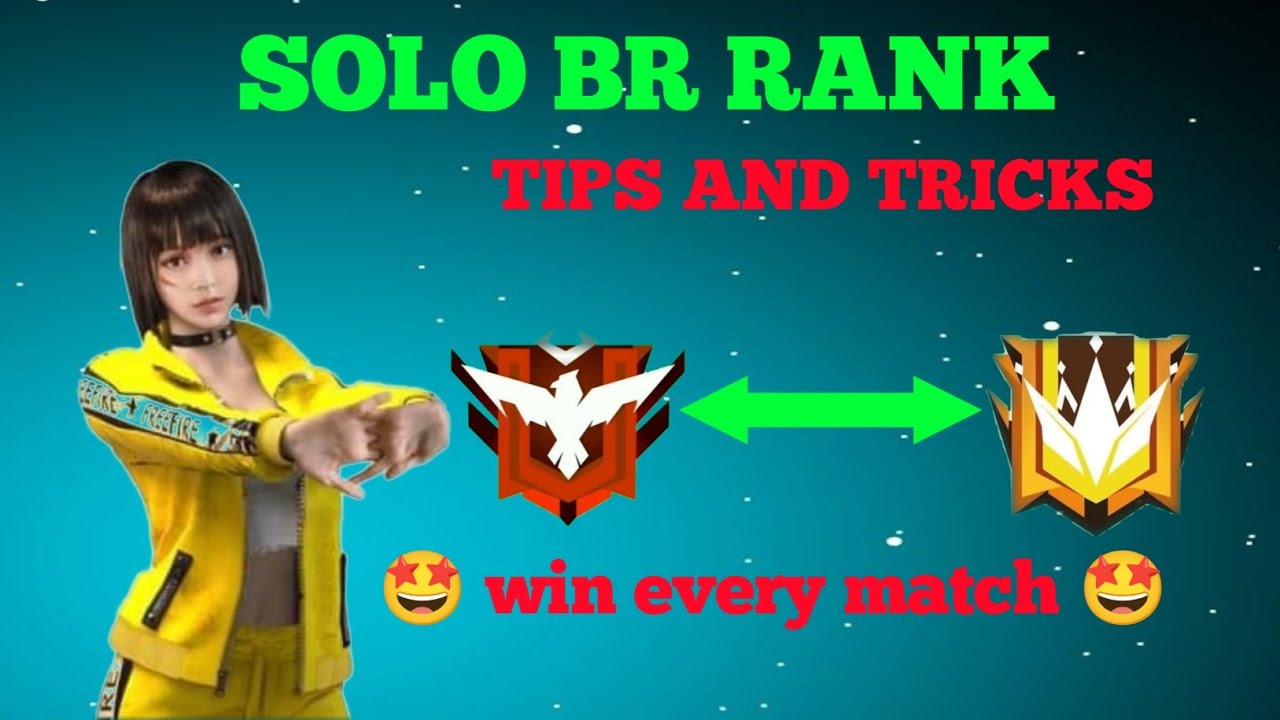 Solo br rank tips and tricks in free fire đ„ | win every matchđ€©