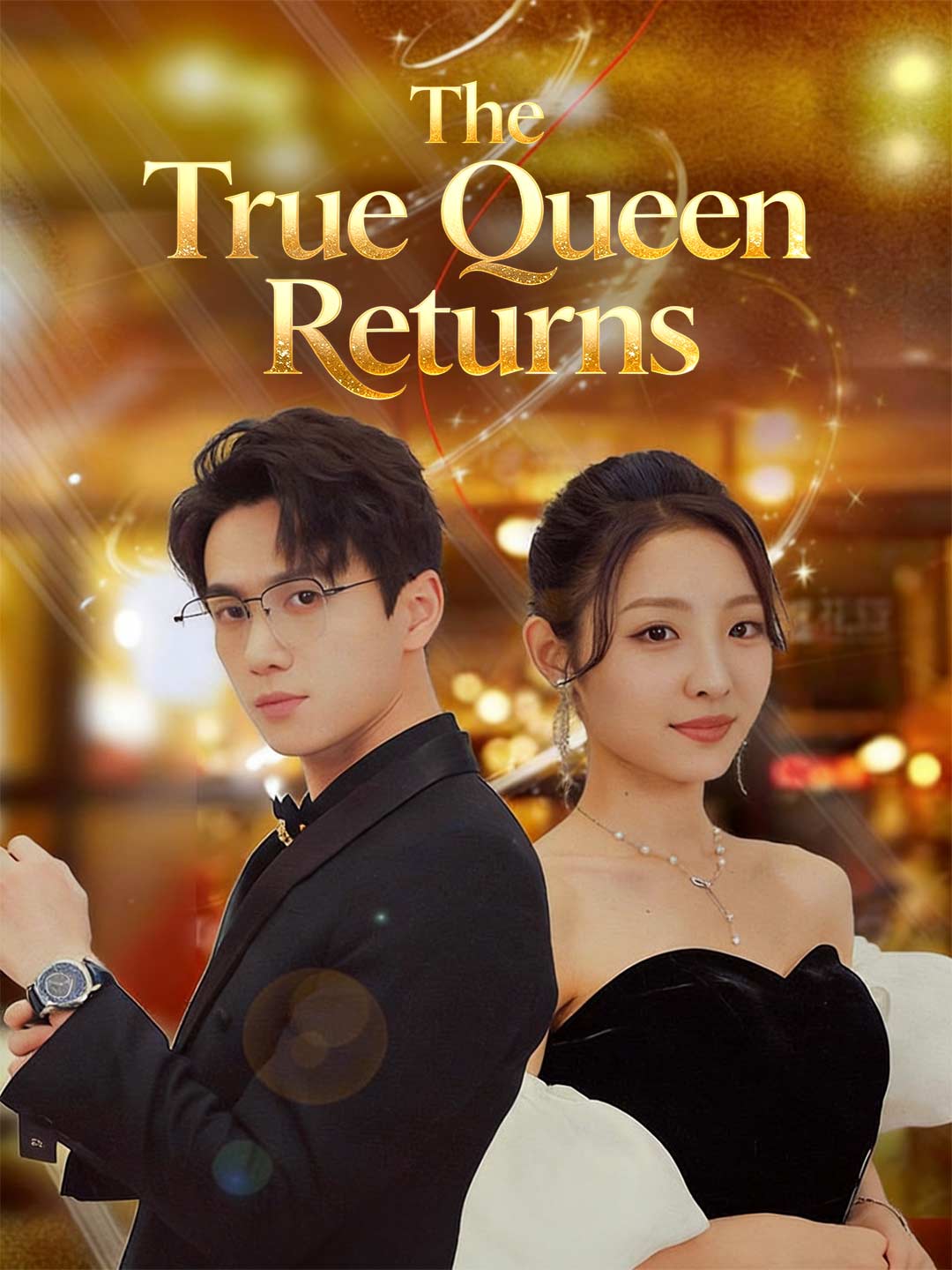 The True Queen Returns poster - similar to Rules Broken! She Hacked Back!