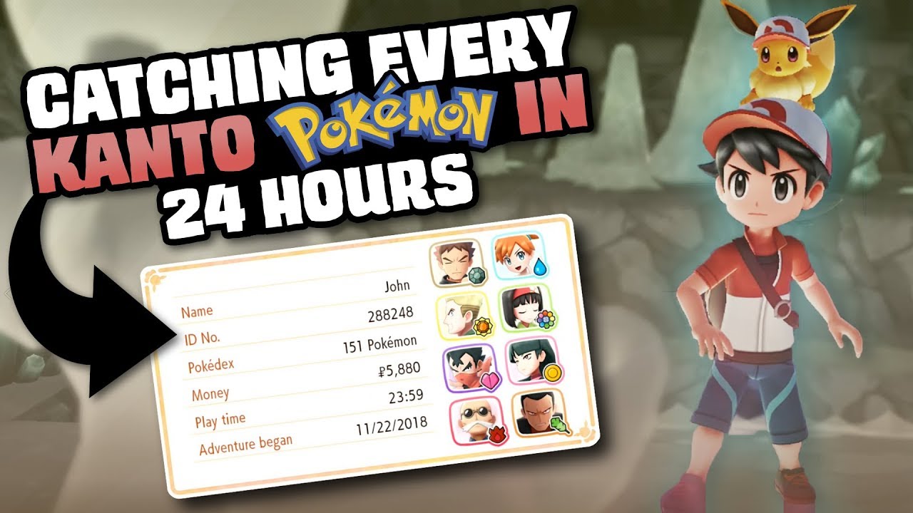 HOW EASILY CAN YOU CATCH EVERY POKEMON IN LET'S GO PIKACHU/EEVEE?