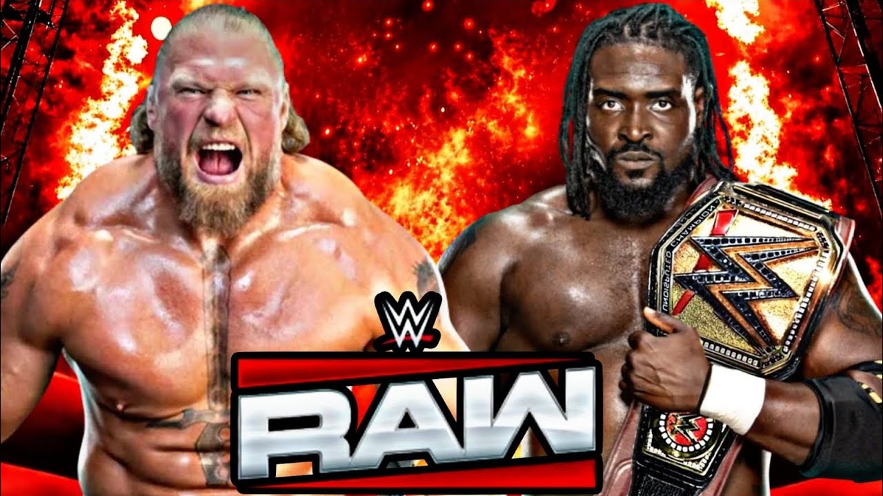 Oba Femi Vs Brock Lesnar WWE Raw June 11 2026 WWE2K26 Simulation - FULL MATCH