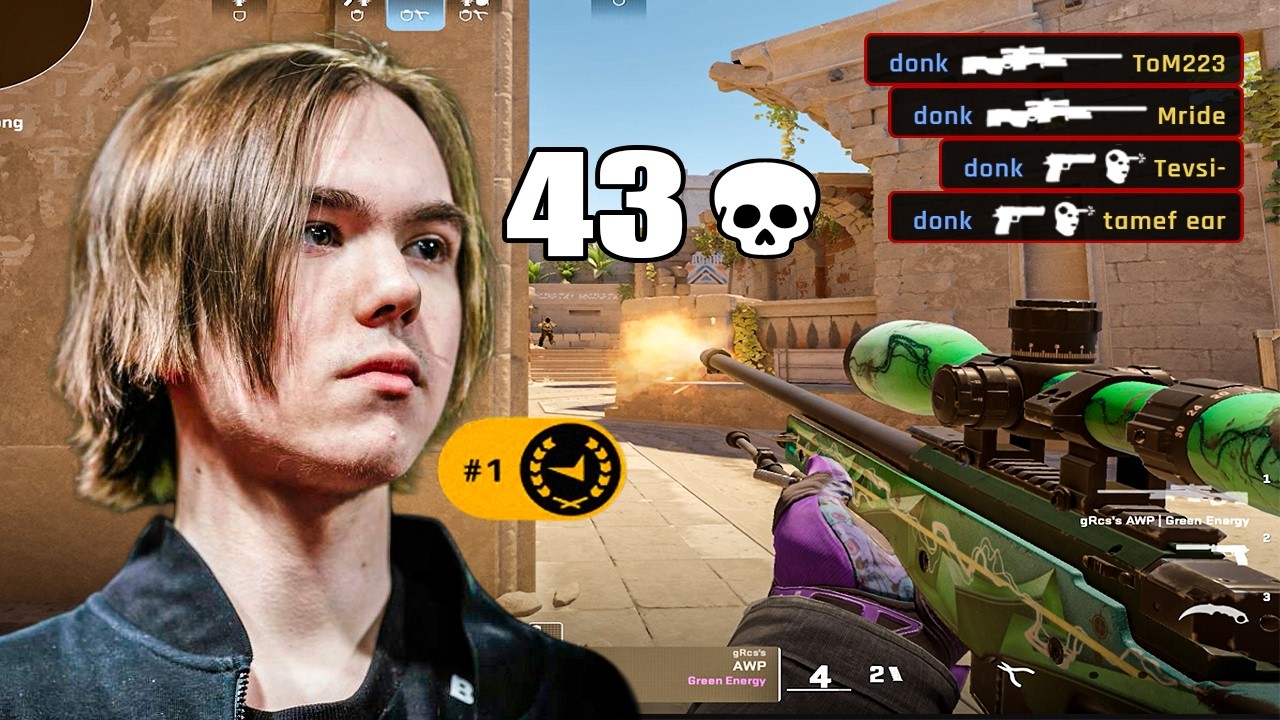 Donk Pulls The Donk Card | 43 Kills