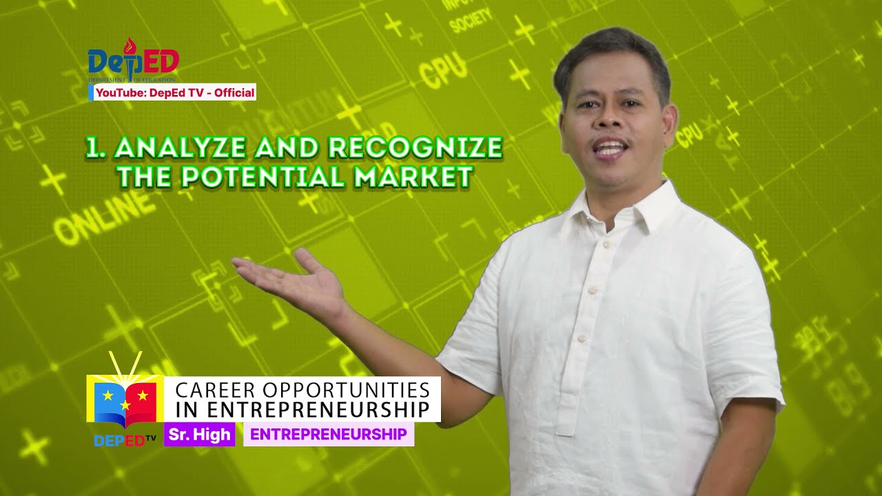 SHS ENTREPRENEURSHIP Q1 Ep2: Career Opportunities in Entrepreneurship