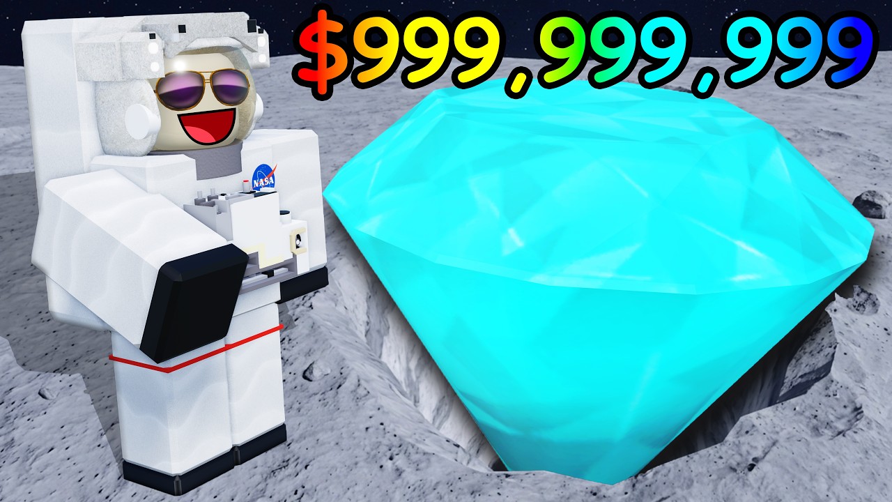 Collecting THE RAREST Space GEMS in Roblox...