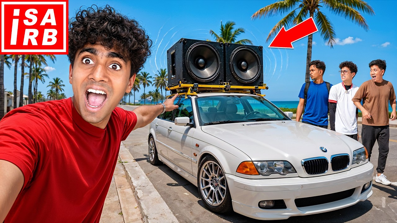 PASANG SPEAKER STADIUM ATAS KERETA !!