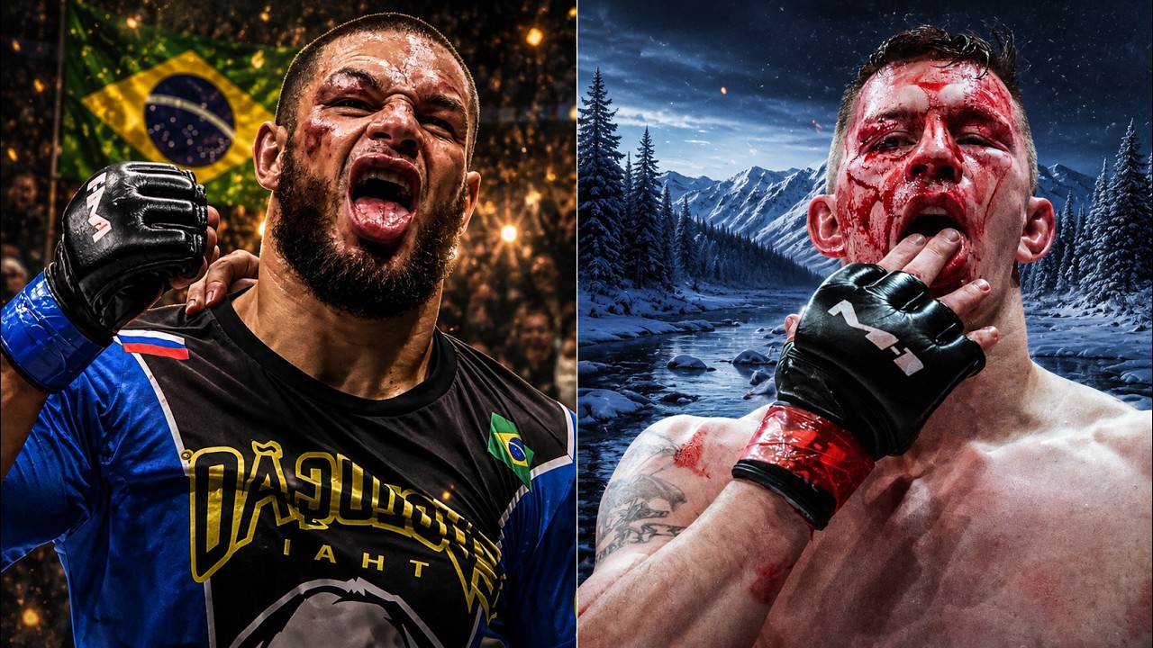 FIGHTING TO THE END! The Russian fighter took on the Brazilian Bear! Denis Tyululin vs. Jean Petrik!