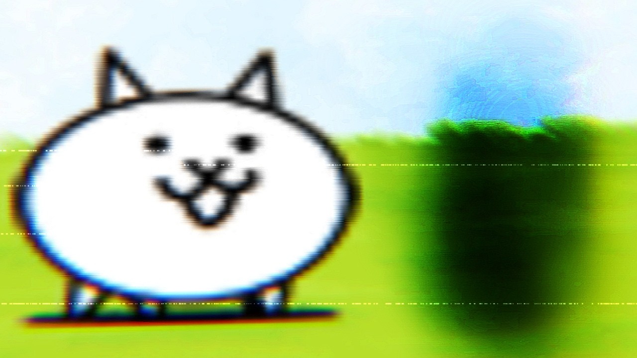 playing Battle Cats and restarting my save file because i got hacked