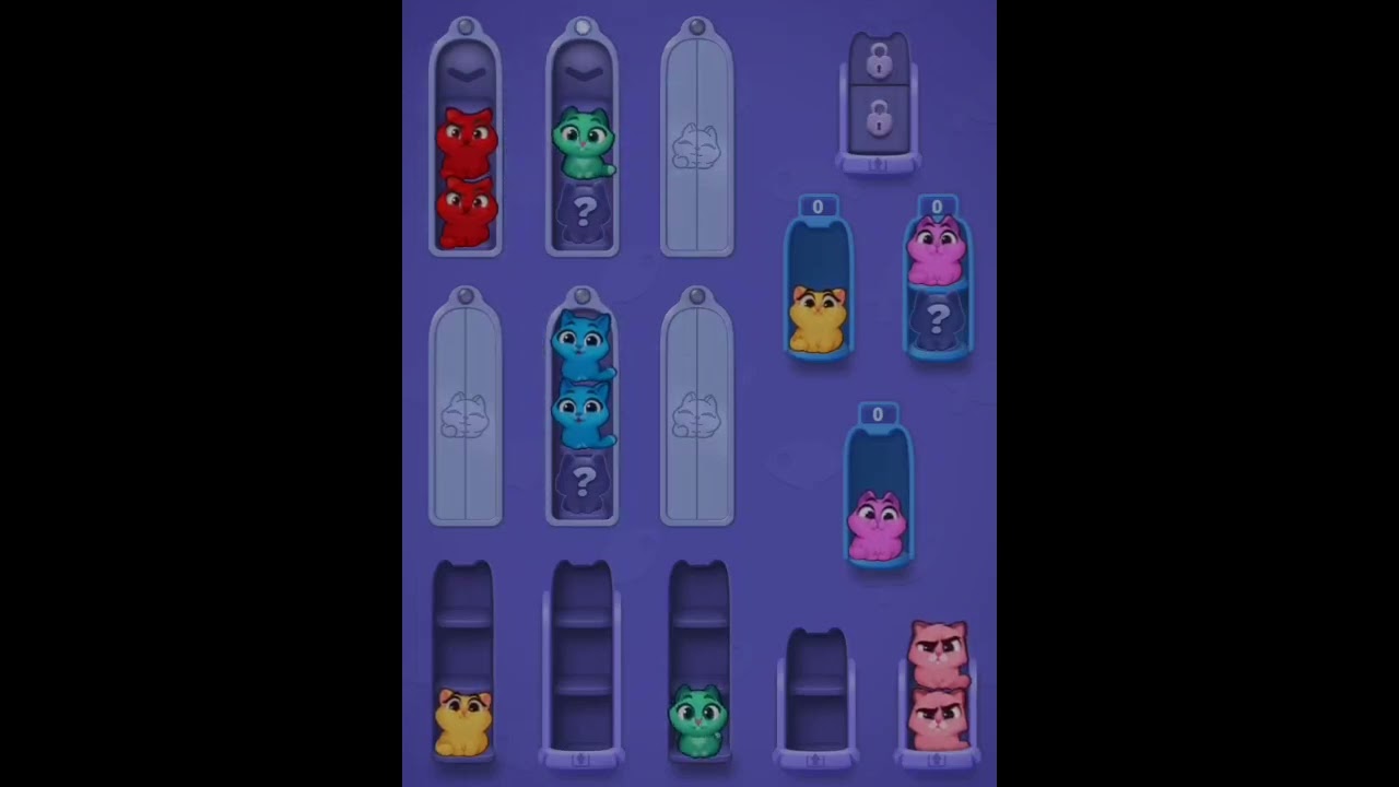 Cat Sort 🐱 Gameplay and Walkthrough 🎮 Android 📱 iOS 📱 #shorts #fun #gaming #asmr